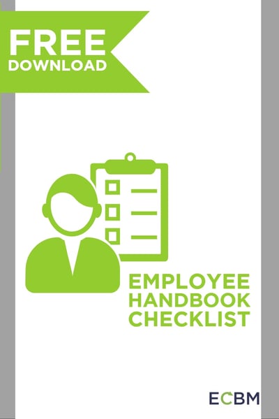 Employee Handbook Checklist Free Download Button tall